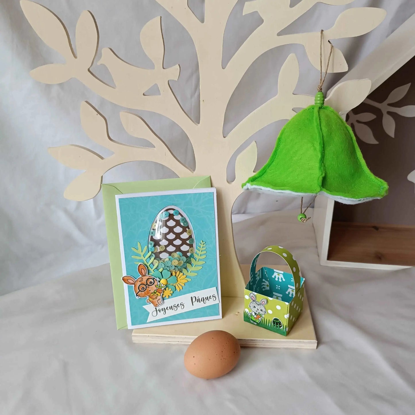 Carte joyeuses pâques / pâques 2024 / panier de paques / coffret artisanale paques / cadeau de Pâques / Pâques en 2024 / cadeau Pâques enfant / cadeau Pâques adulte