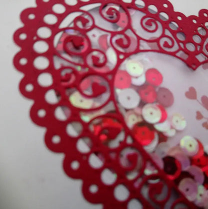 carte de Saint Valentin à secouer