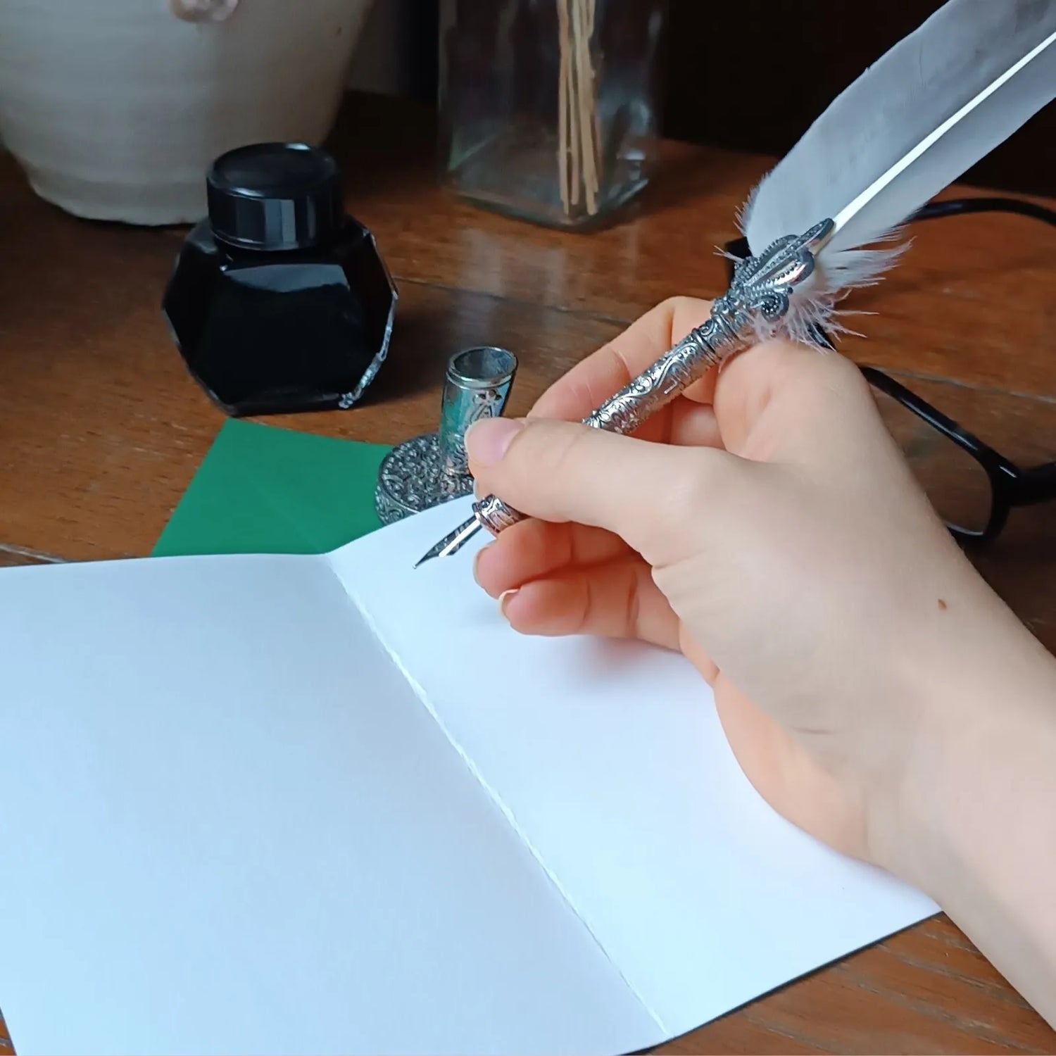 écrire des voeux pour le nouvel an - inspiration de l'atelier de lili la souris