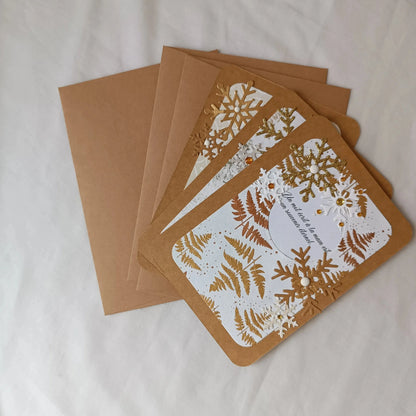 Pack de 3 cartes postales – Noël en 3 cartes : Universel & intemporel L'Atelier de Lili la souris