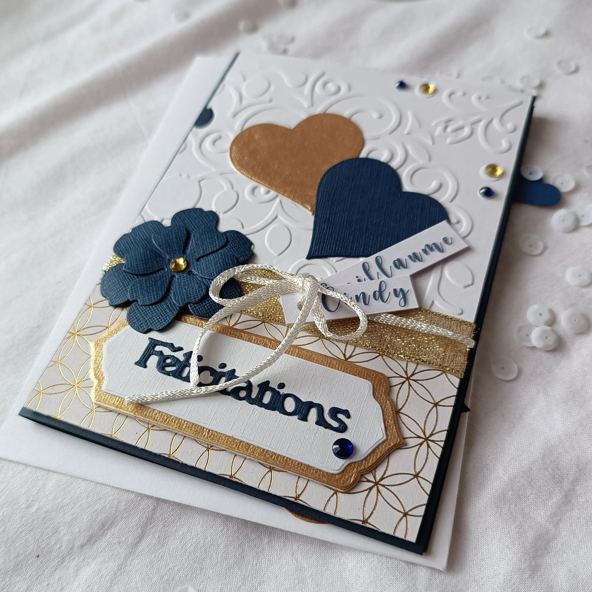 Carte De Mariage F licitations Personnalisable Bleu Marine Et Or carte-de-mariage-f-licitations-personnalisable-bleu-marine-et-or