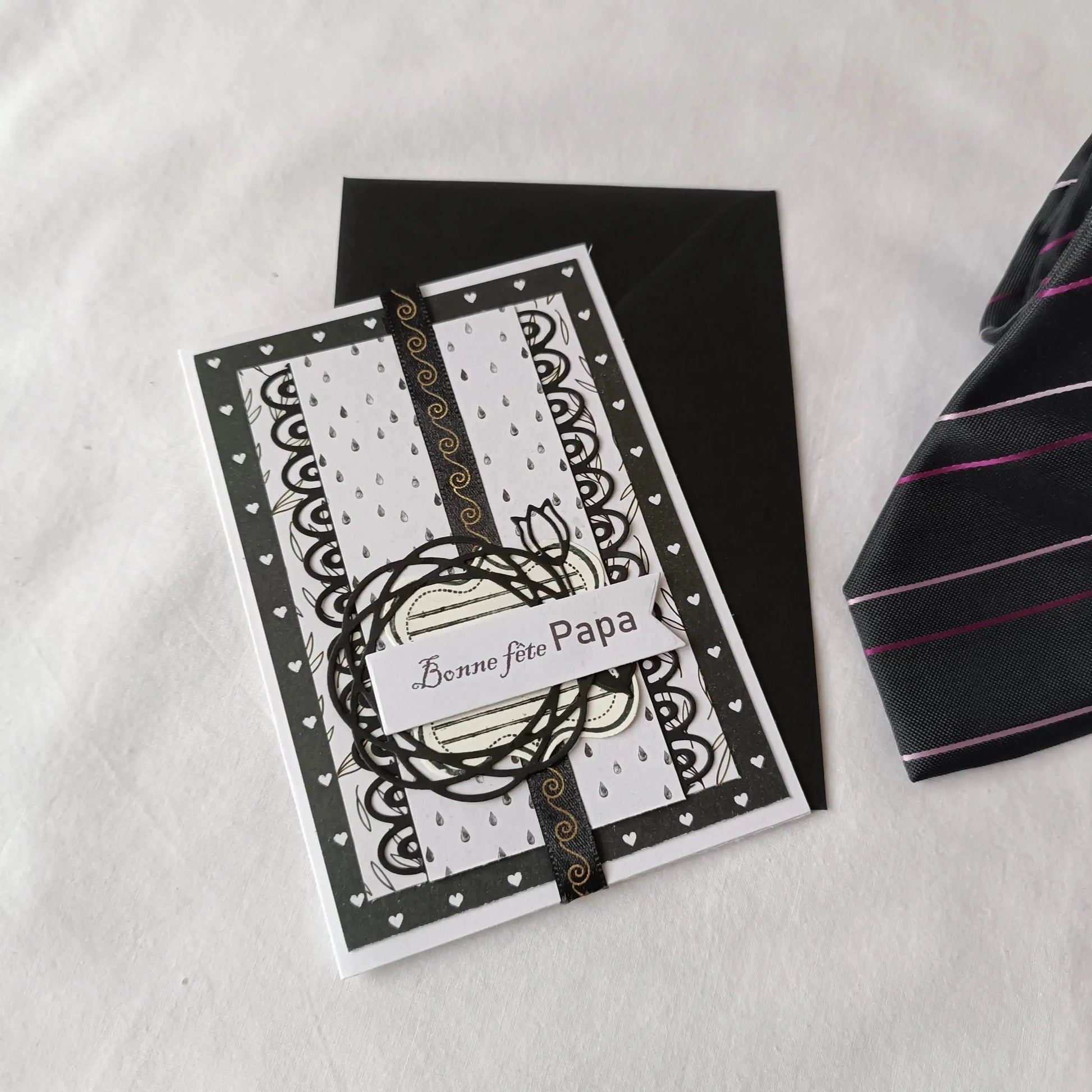 Carte bonne fête papa de L'Atelier de Lili la souris/ carte pour papa / carte fête des pères / jolie carte bonne fête papa / cadeau fête des pères / idée cadeau fêtes des pères 