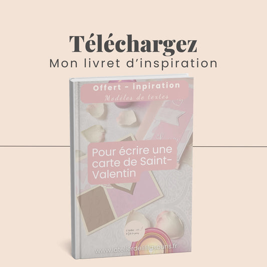 livret d'inspiration gratuit contenant modèles de textes pour la saint-valentin